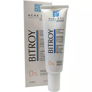 ژل اورژانسی ضد جوش حجم 30 میل بیتروی Bitroy Anti Acne Urgent Gel 30ml