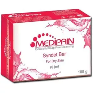 پن درماتولوژیک پوست‌ خشک مدیپن 100 گرم Medipain Dry Skin Syndet Bar 100 gr