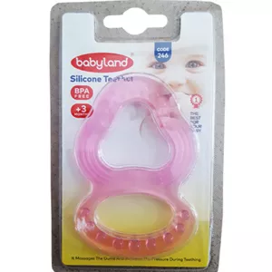 دندانگیر سیلیکونی کودک 246 بی بی لند Silicone Soothing Teether 246 Baby land