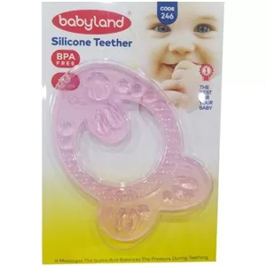 دندانگیر سیلیکونی کودک 246 بی بی لند Silicone Soothing Teether 246 Baby land