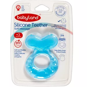 دندان گیر کودک طرح ماهی کد 214 بی بی لند Baby Land Silicone Teether Code 214