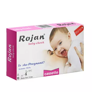 تست بارداری کاستی روژان  Rojan Cassette Baby Check Rojan
