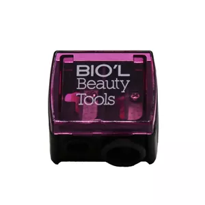 مداد تراش آرایشی دوقلو درب دار با پاک کننده بیول Pencil Sharpener Sharpe Diem Sharpener Biol 