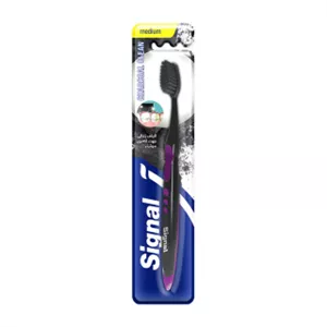 مسواک سیگنال مدل Charcoal Clean با برس متوسط Signal Charcoal Clean Toothbrush 