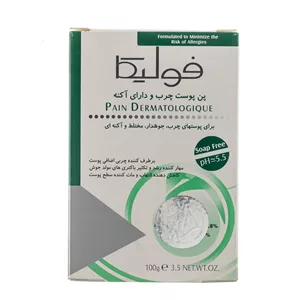 پن پوست چرب و جوشدار فولیکا Cleansing Syndet Bar Fulica