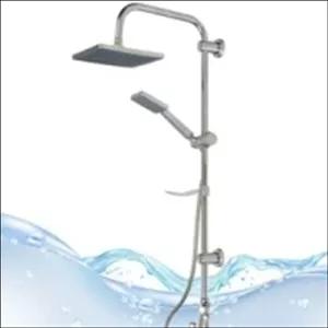 علم دوش 2کاره رسوبگیر اتومات کروم مات