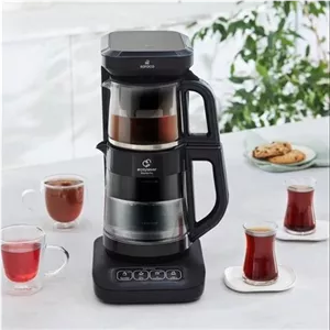 چایساز و قهوه ساز سخنگو کاراجا Caysever Robotea Pro 4 in 1 مشکی گرافیت