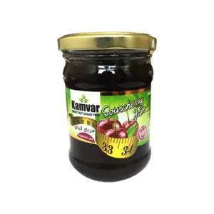 مربای آلبالو بدون شکر و رژیمی کامور