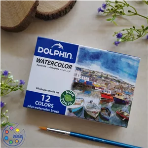 آبرنگ حرفه ای استدلر تیوپی 12 رنگ