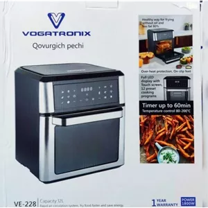 سرخ کن بدون روغن وگاتی 5ونیم لیتری VE-134