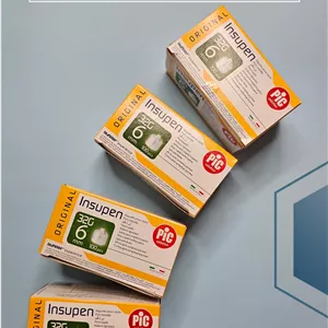 سرسوزن قلم انسولین پیک سلوشن 6 میلی متر بسته 100 عددی انقضا ۲۰۲۷