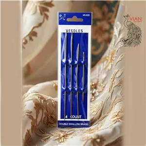سوزن دستی NEEDLES ورق آبی 4 عددی