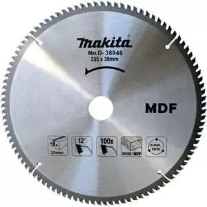 تیغ اره الماسه ام دی اف و چوب 255میلیمتری،100دندانه ماکیتا مدلD-38940 ساخت ژاپن