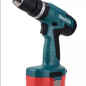 دریل شارژی چکشی ماکیتا 18 ولت(دارای 2باتری،شارژر و کیف) مدل Makita 8391dwpe