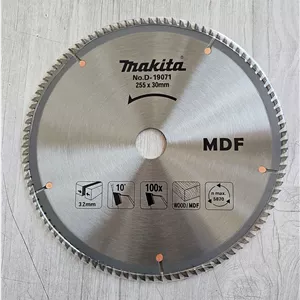 تیغ اره الماسه ام چوب بر 255میلیمتری،100دندانه ماکیتا مدلD-19071 ساخت ژاپن