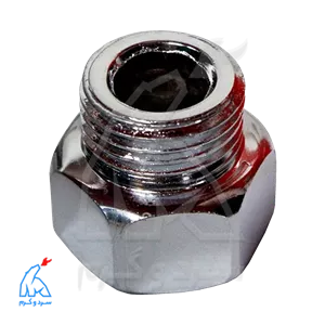 روپیچ توپیچ کروم کوتاه برنجی 1/2 اینچ
