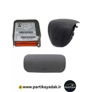 مجموعه ایربگ کامل پراید 131 کروز (راننده،شاگرد و یونیت ایربگ)