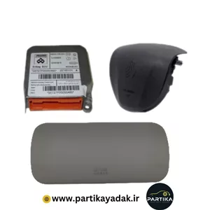 مجموعه ایربگ کامل پراید 111 کروز (راننده،شاگرد و یونیت ایربگ)