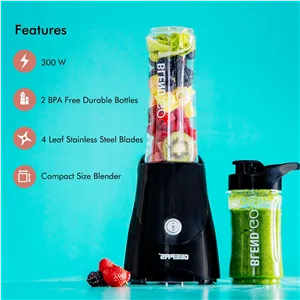 مخلوط کن همراه (اسموتی ساز) جیپاس مدل GSB44075 | Geepas Portable Blender