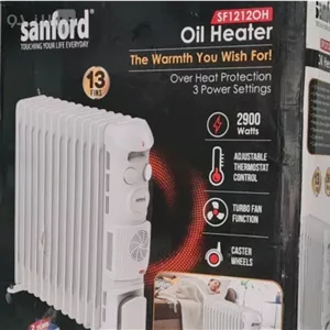 شوفاژ برقی سانفورد SF1212OH | گرمایش یکنواخت و سریع با ترموستات قابل تنظیم