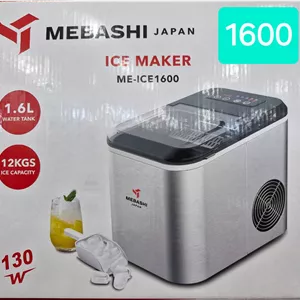 خرید یخ ساز مباشی مدل ME-ICE1600 | ظرفیت 12 کیلوگرم و توان 130 وات
