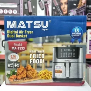 سرخ کن بدون روغن ماتسو مدل MA-1333 | خرید سرخ‌کن ۵/۵ لیتری