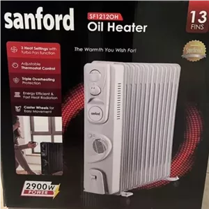 شوفاژ برقی سانفورد مدل SF12120H - 13 پره | خرید از ریوکالا