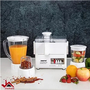 آبمیوه گیری ۴ کاره جیپاس GSB2031 | خرید آبمیوه گیری ۱ لیتری از ریوکالا