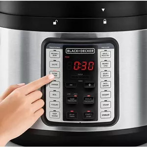 زودپز برقی بلک اند دکر مدل PCP1010 | پخت سریع و ایمن غذا