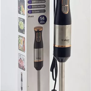 گوشت کوب تک کاره یونیکUnique-ps611 - استیل مشکی