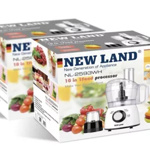 غذا ساز 10 کاره نیولندآلمان مدلNew land 2593WH