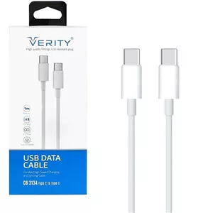 کابل دو سر تایپ سی TYPE-C Verity 3134