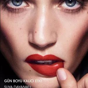 Mac رژ لب مایع مات Locked Kiss Ink ماندگاری 24 ساعته رنگ قرمز