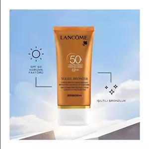 کرم ضد آفتاب صورت ÔME SOLEIL BRONZER BB SUN CREAM SPF 50 50ML اورجینال Lancome