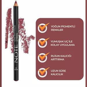 خط لب مداد فوق العاده غنی 03 NUDE Note Cosmetics