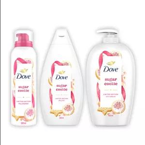ژل دوش شکر کوکی 450 میل صابون مایع شکری فوم Dove