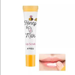 اسکراب لب حاوی عصاره شیر و عسل اپیو میشا Missha