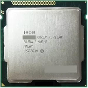 پردازنده مرکزی کامپیوتر اینتل CORE I3  نسل 2 ( 2nd GEN ) مدل 2130 بدون پک