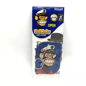 خوشبو آویز کارتی طرح میمون رایحه OPEN