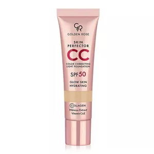 سی سی کرم گلدن رز Golden Rose Skin Perfect شماره 102 رنگ Neutral 