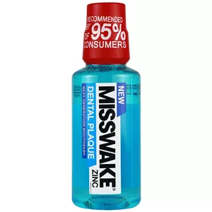 دهان شویه از بین برنده موثر جرم و پلاک دندانی میسویک MISSWAKE Composite & Laminate حجم 400 میل