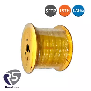 کابل شبکه CAT6A SFTP LSZH  قرقره 500 متری