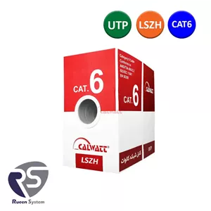 کابل شبکه CAT6 UTP LSZHکارتن 305 متری