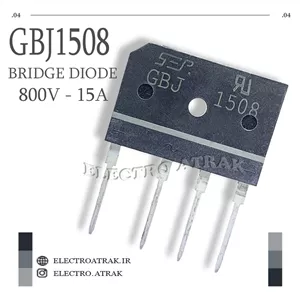 پل دیود شانه ای اورجینال GBJ 1508