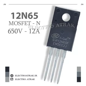 ترانزیستور ماسفت اورجینال 12N65