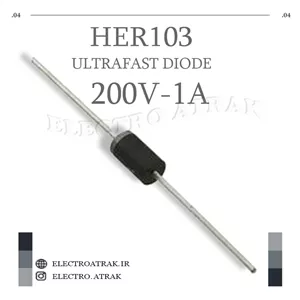 دیود فوق سریع معمولی HER103