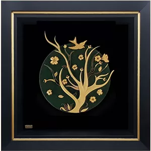 تابلو طلا فصل بهار