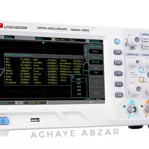 اسیلوسکوپ ( اسکوپ ) دیجیتال 100 مگاهرتز 2 کانال یونیتی UNI-T UPO2102E