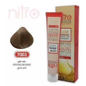 رنگ مو بلوند قوی نیترو حاوی کراتین Nitro Color 7003