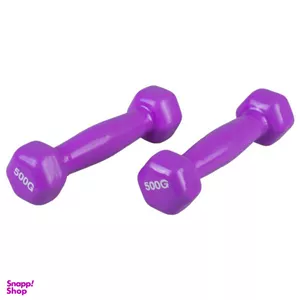 دمبل ایروبیک 0.5 کیلوگرمی بسته دو عددی